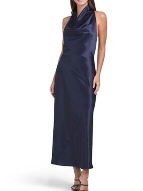 rachel zoe ribbed dress Rachel Zoe black ribbed knit sleeveless midi dress size M